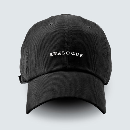 ANALOGUE Corduroy Embroidered Cap