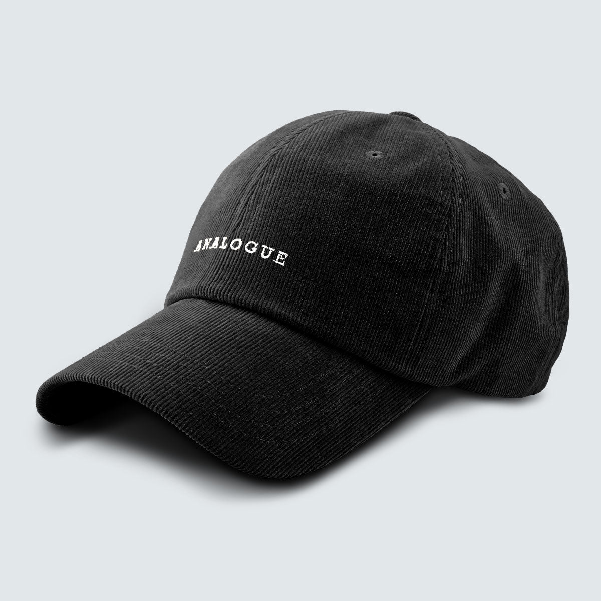 ANALOGUE Corduroy Embroidered Cap