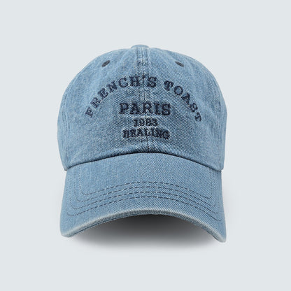 FRENCH’S TOAST PARIS 1983 Denim Embroidered Cap – Mid Depth