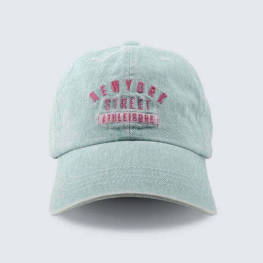 NEW YORK STREET Athleisure Denim Embroidered Cap – Mid Depth