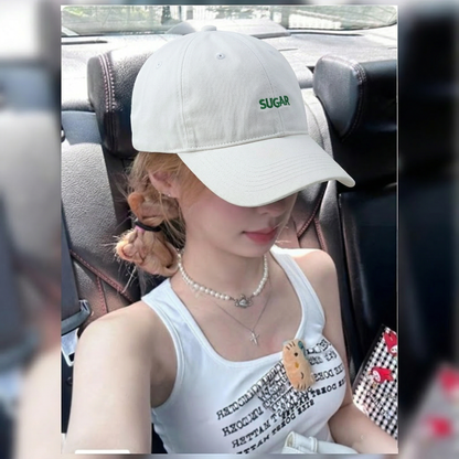 SUGAR Embroidered Cap – Mid Depth