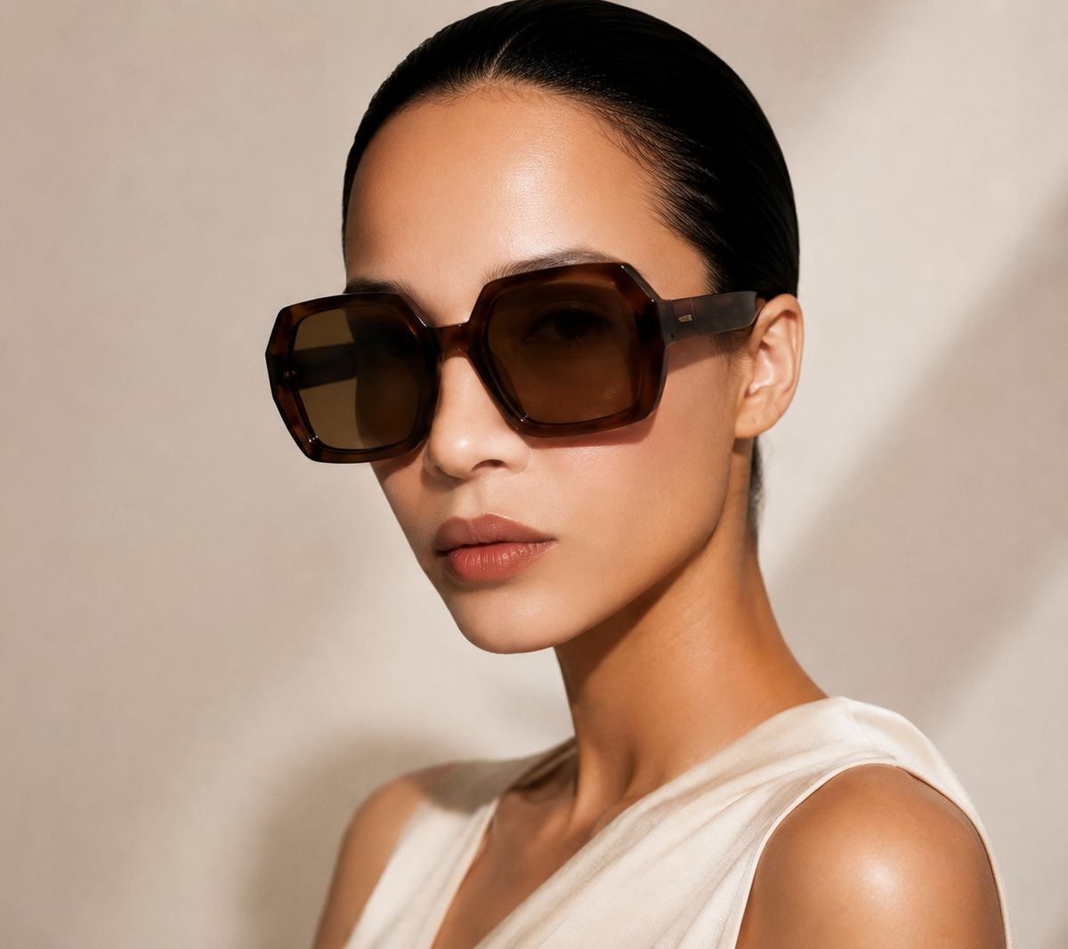 Luna Oversized Square Sunglasses