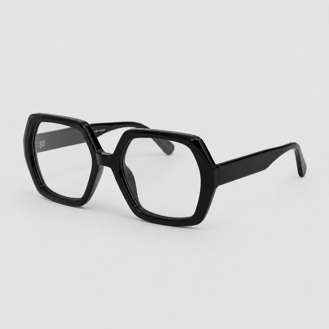 Luna Oversized Square Glasses