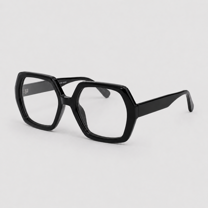 Luna Oversized Square Glasses