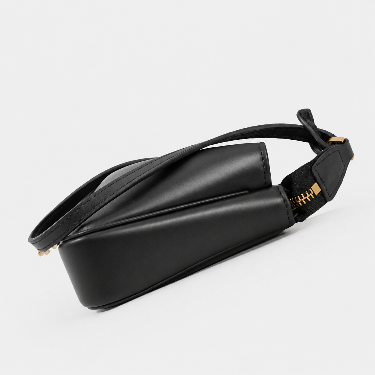RIVA Slim Bag – Cowhide Leather Turn-Lock Shoulder Bag
