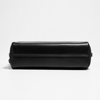 ROEN Double-Zip Lambskin Bowling Shoulder Bag
