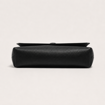 LUNE Button Flap Cowhide Mini Bag