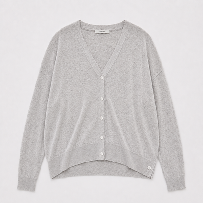 Relaxed Sheer V-Neck Cardigan – Women One Size