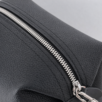 Pebbled Leather Golf Clutch Bag