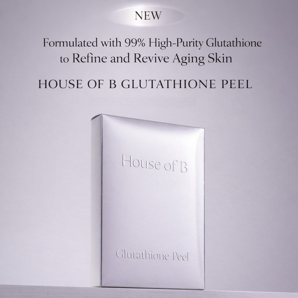 House of B Glutathione Peel – Korean Top-Line 2-Step Professional Renewal | 4 Count