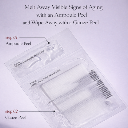 House of B Glutathione Peel – Korean Top-Line 2-Step Professional Renewal | 4 Count