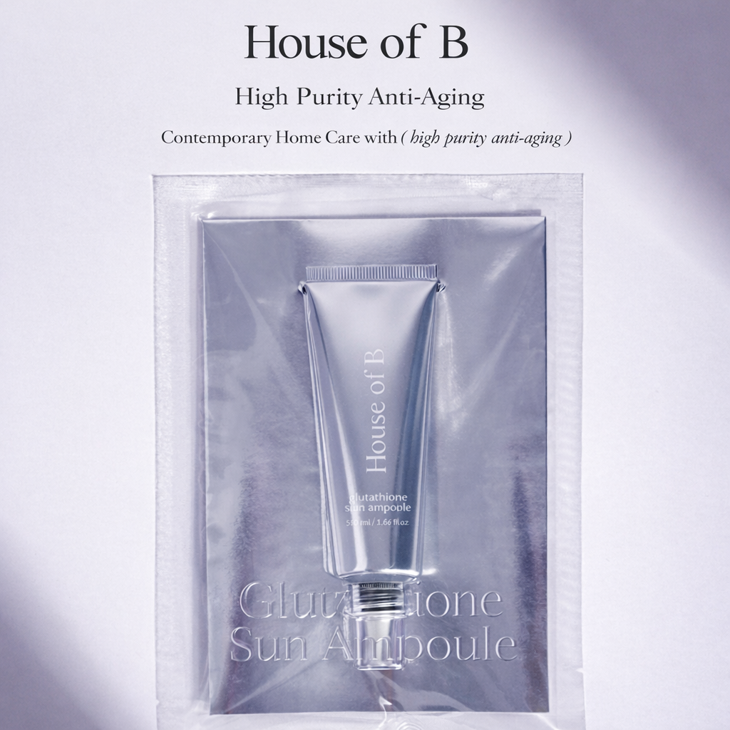 House of B Glutathione Sun Ampoule SPF 50ml | UV Protection & Glow Care