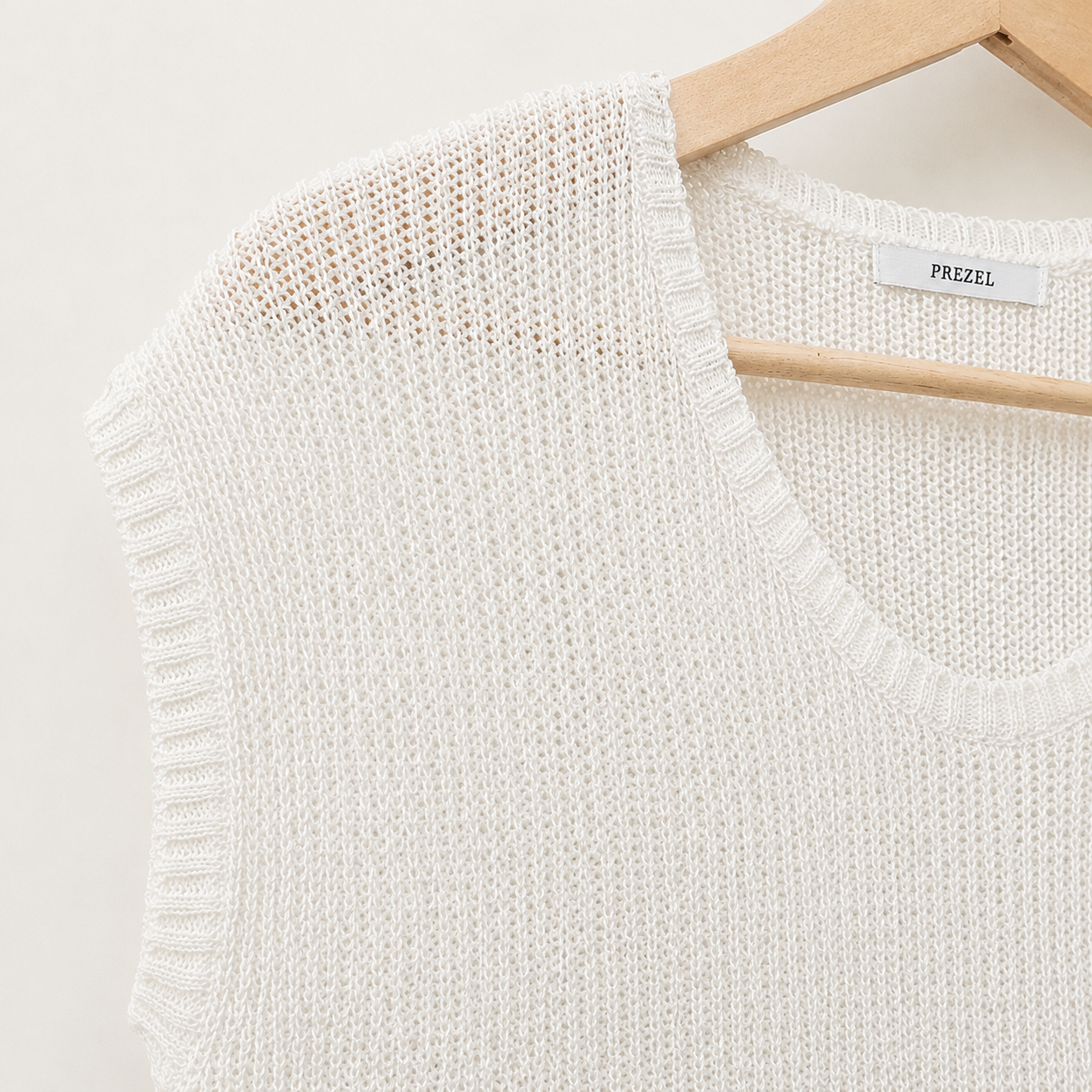 Relaxed Textured Knit Top - Women One Size
