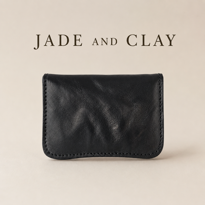 Vintage Cowhide Mini Wallet – Compact Coin, Cash & Card Holder