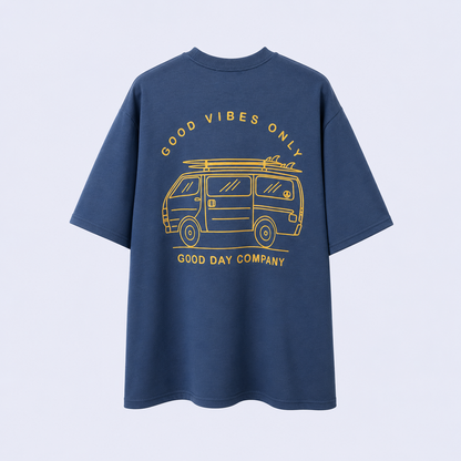 Good Vibes Van Graphic T-Shirt - Men One Size (Unisex)