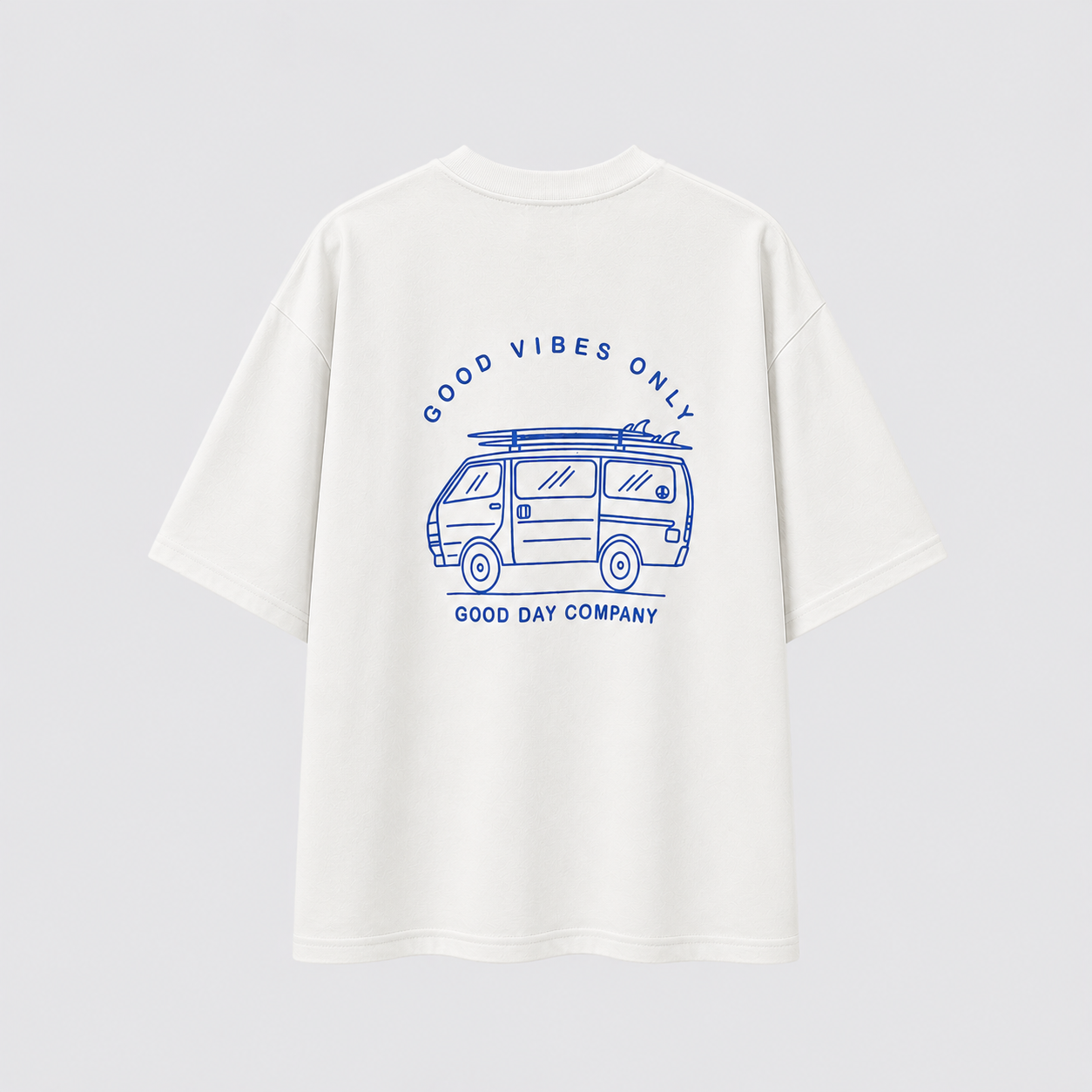 Good Vibes Van Graphic T-Shirt - Men One Size (Unisex)