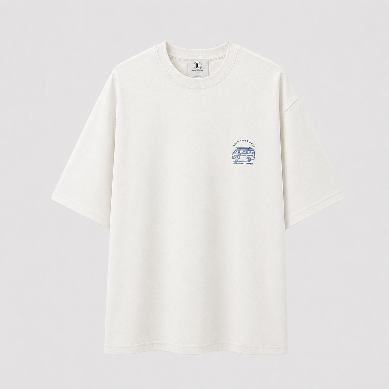 Good Vibes Van Graphic T-Shirt - Men One Size (Unisex)