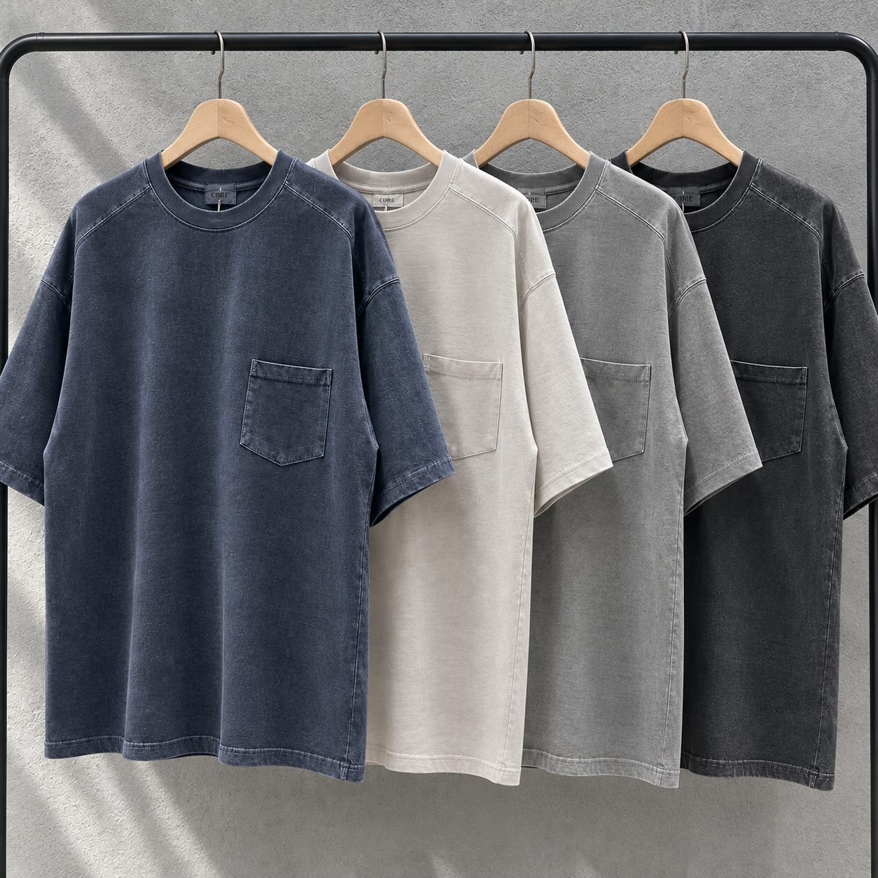 Vintage Pigment Pocket Tee - Men  ( L / XL )