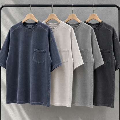 Vintage Pigment Pocket Tee - Men  ( L / XL )