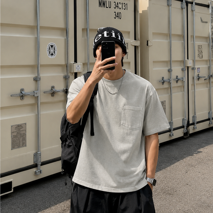 Vintage Pigment Pocket Tee - Men  ( L / XL )