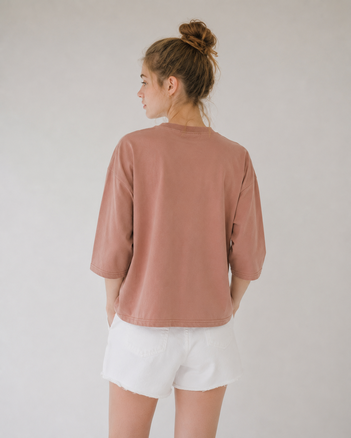 Utility Patch Pocket Cotton Top - Women One Size