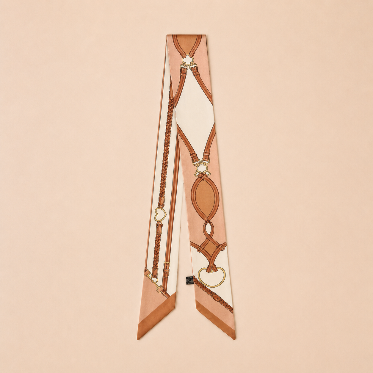Classic Equestrian Twilly – Slim Ribbon Hair & Bag Scarf