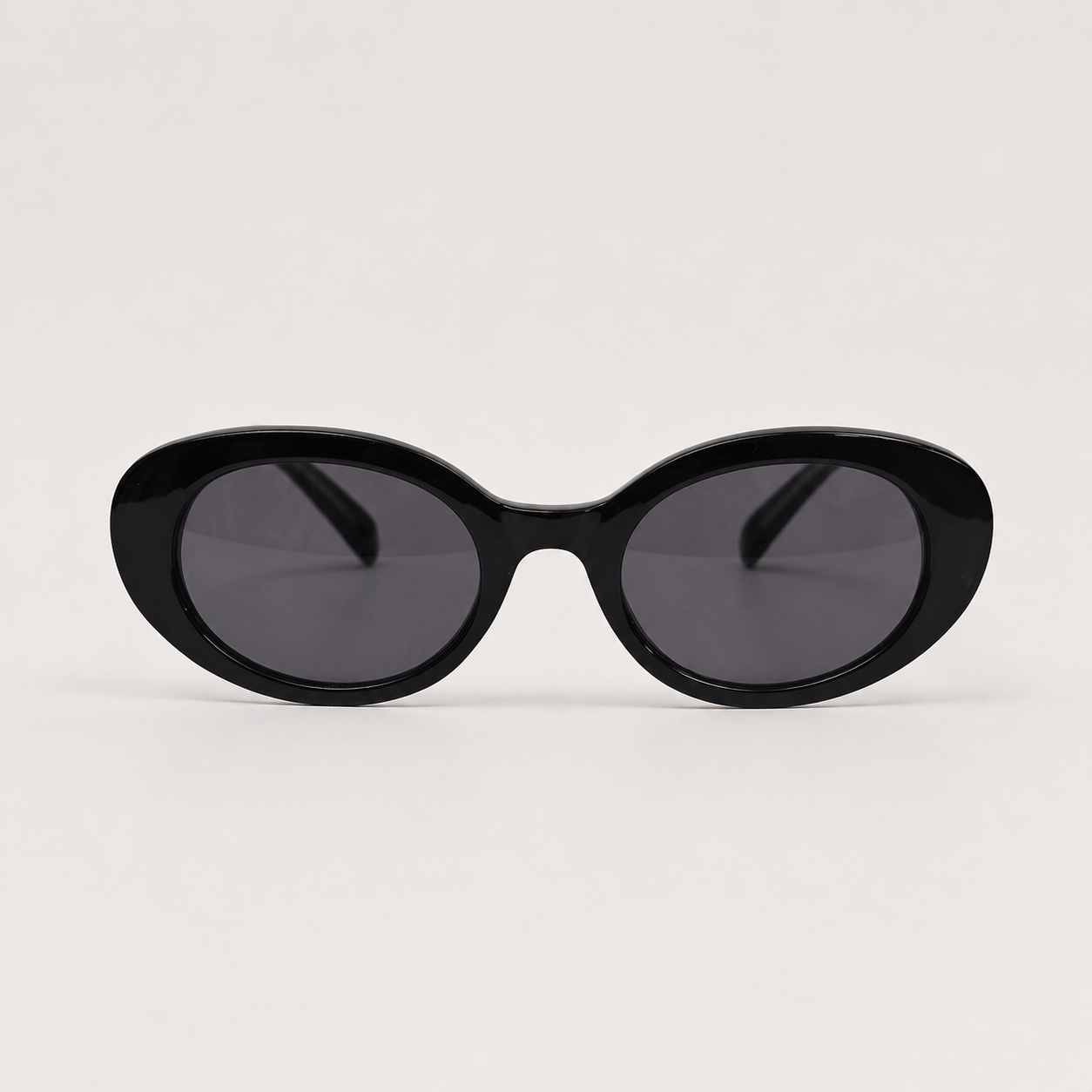 Retro Slim Oval Sunglasses
