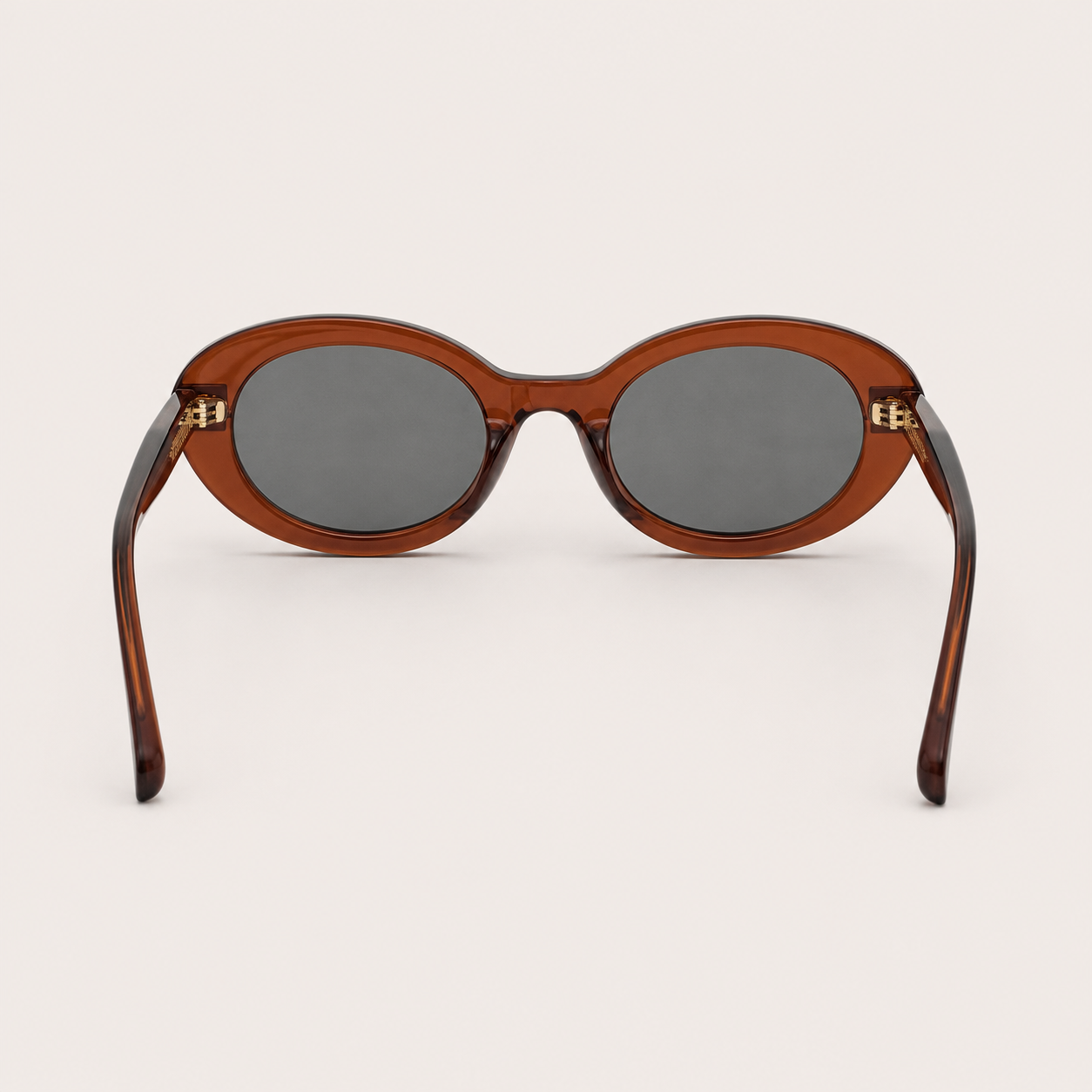 Retro Slim Oval Sunglasses