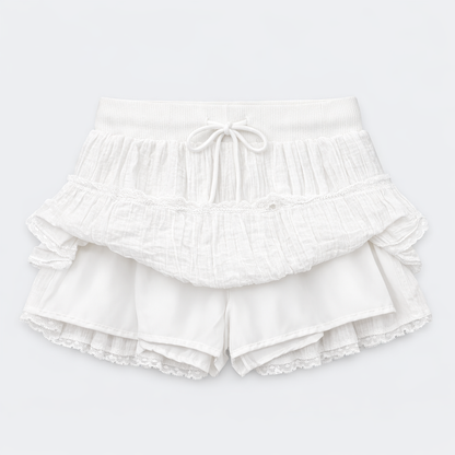 Three Tier Banded Skirt  – Women One Size