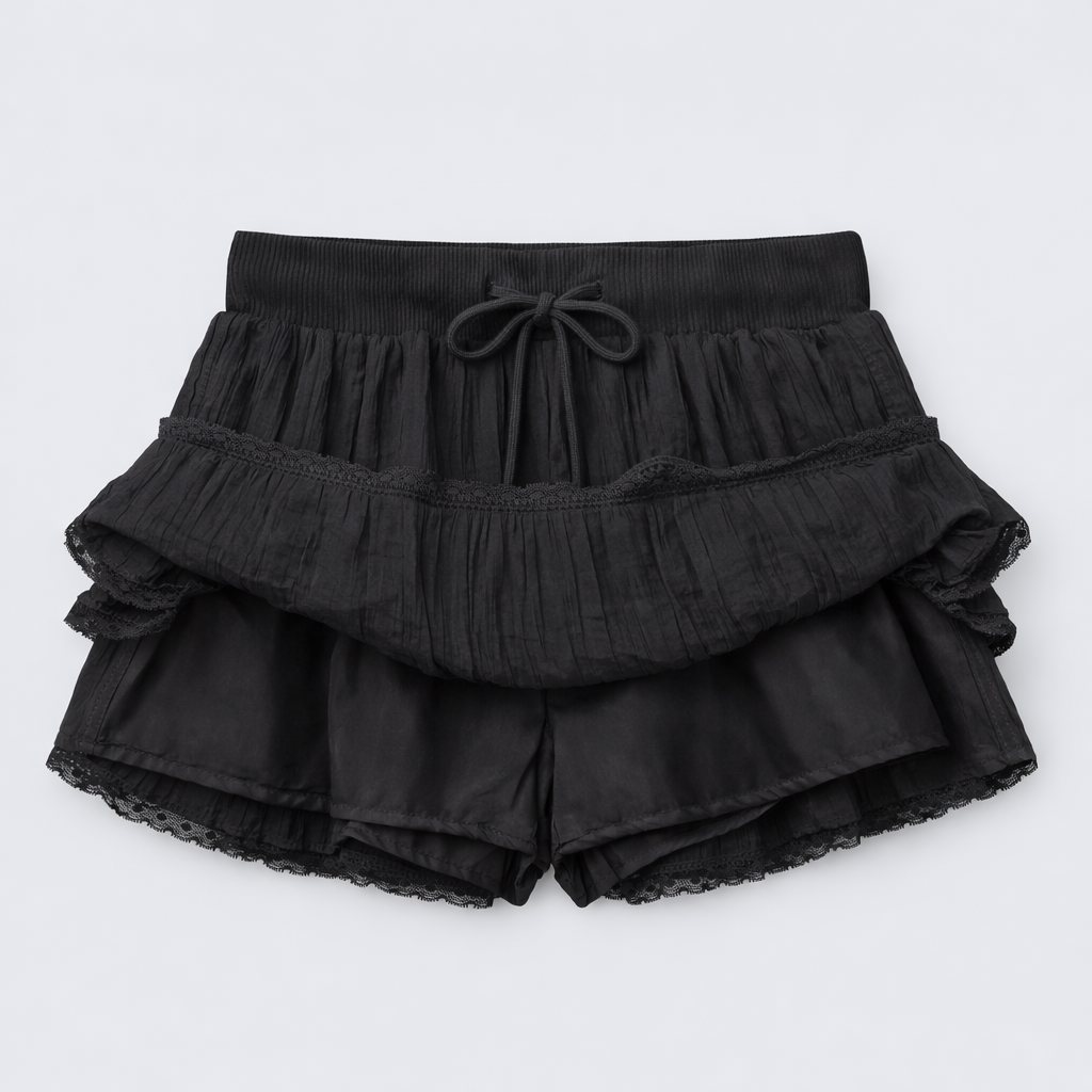 Three Tier Banded Skirt  – Women One Size