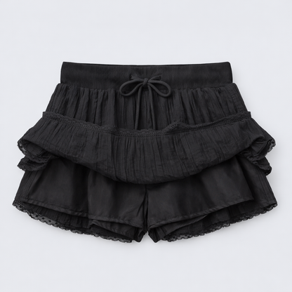 Three Tier Banded Skirt  – Women One Size