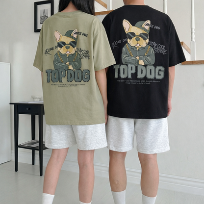 Top Dog T-Shirt (UNISEX / WOMEN – OVERFIT)