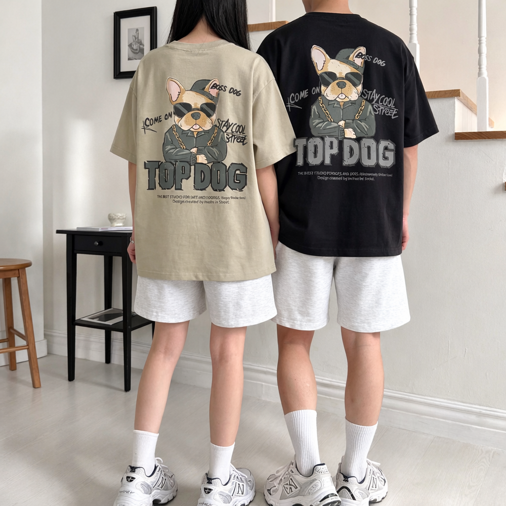 Top Dog T-Shirt (UNISEX / WOMEN – OVERFIT)