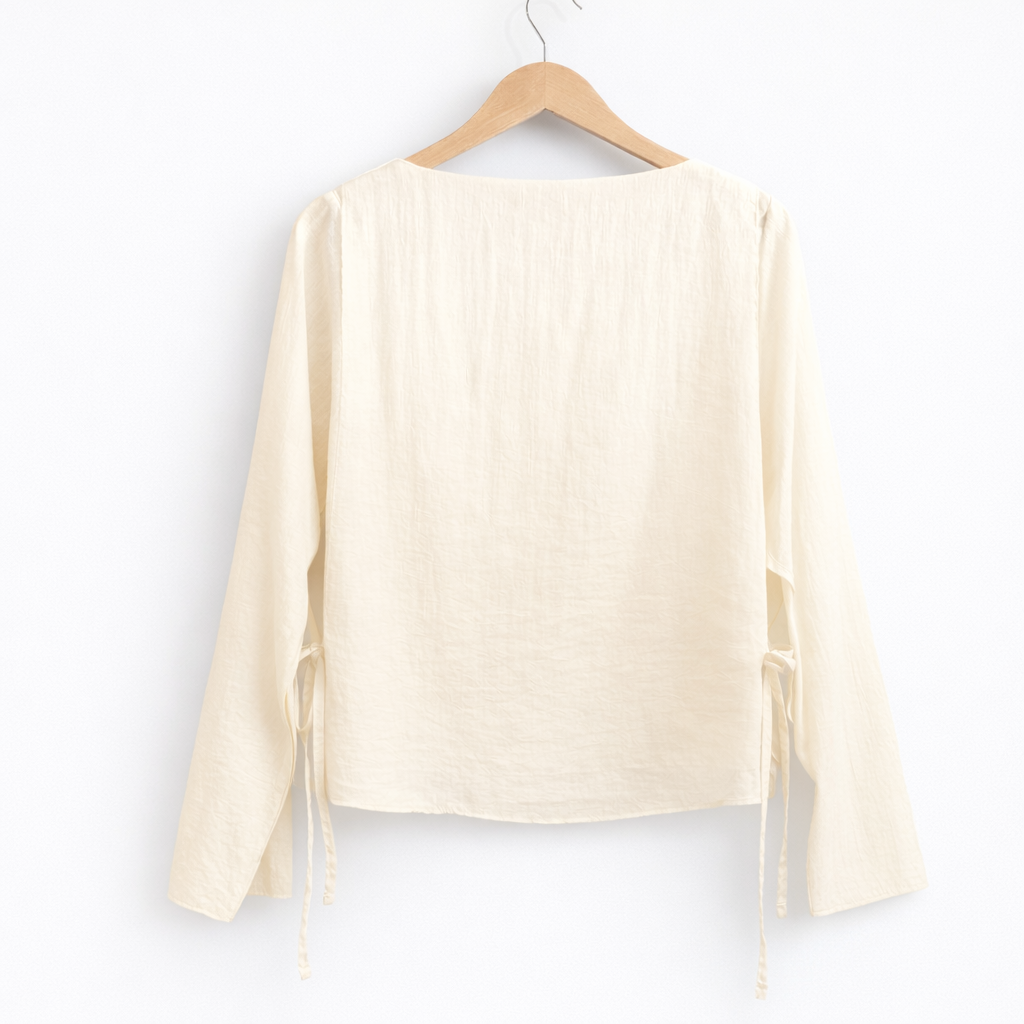 EMMA Draped Blouse  – Women One Size