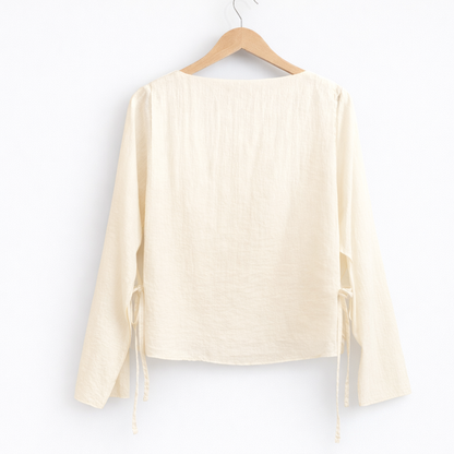 EMMA Draped Blouse  – Women One Size