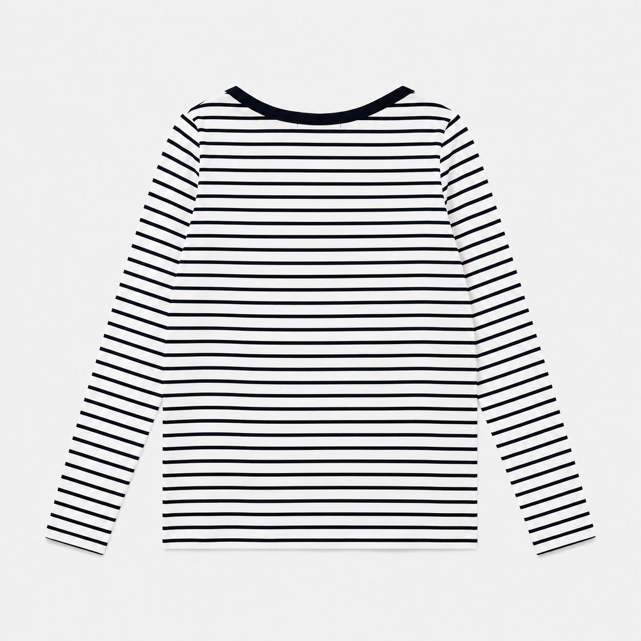Marin Stripe Boat Neck Long Sleeve Top - Women One Size