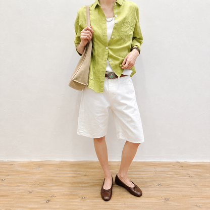 Vintage Cotton Bermuda Shorts