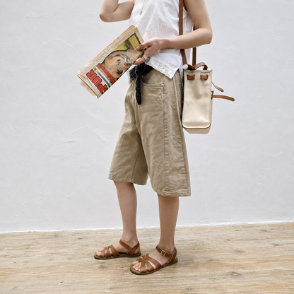Vintage Cotton Bermuda Shorts