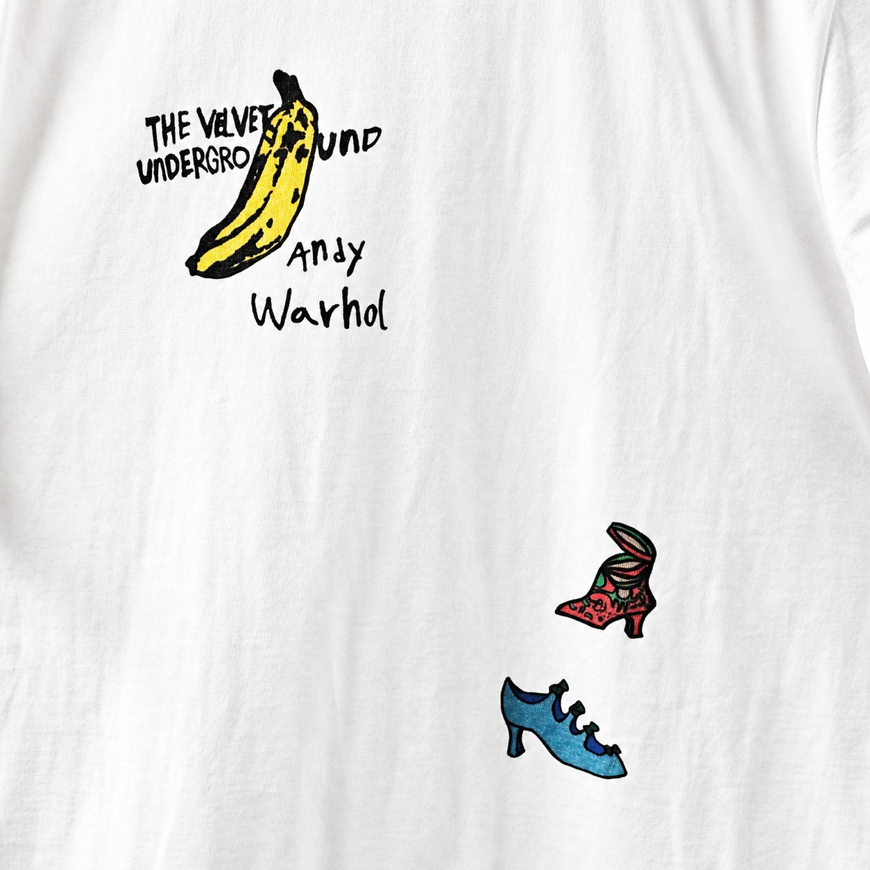 Pop Art Banana Graphic Tee – Retro Art Print - Women One Size