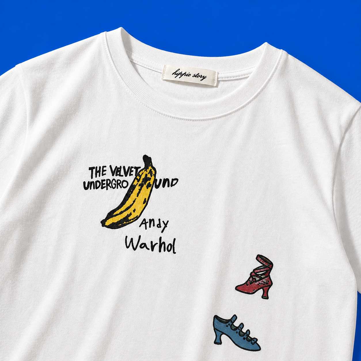 Pop Art Banana Graphic Tee – Retro Art Print - Women One Size