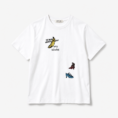 Pop Art Banana Graphic Tee – Retro Art Print - Women One Size