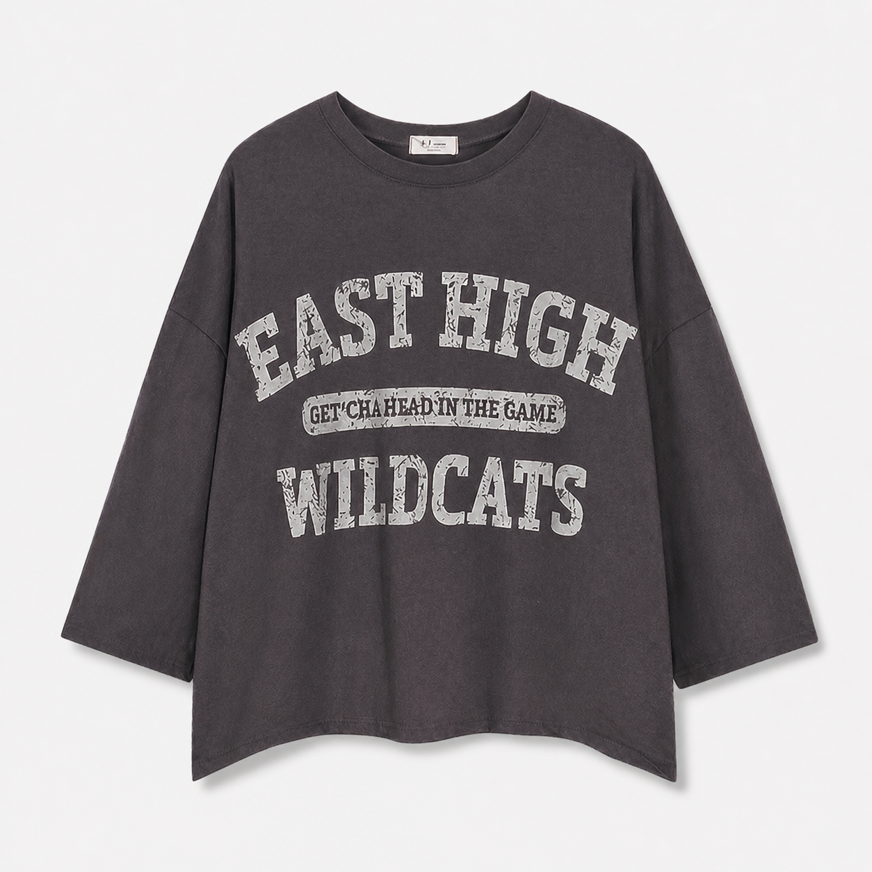 East High Wildcats 3/4 Sleeve Graphic Tee – Women One Size