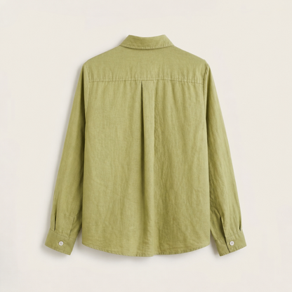 Soft Touch Premium Linen Shirt - Women One Size