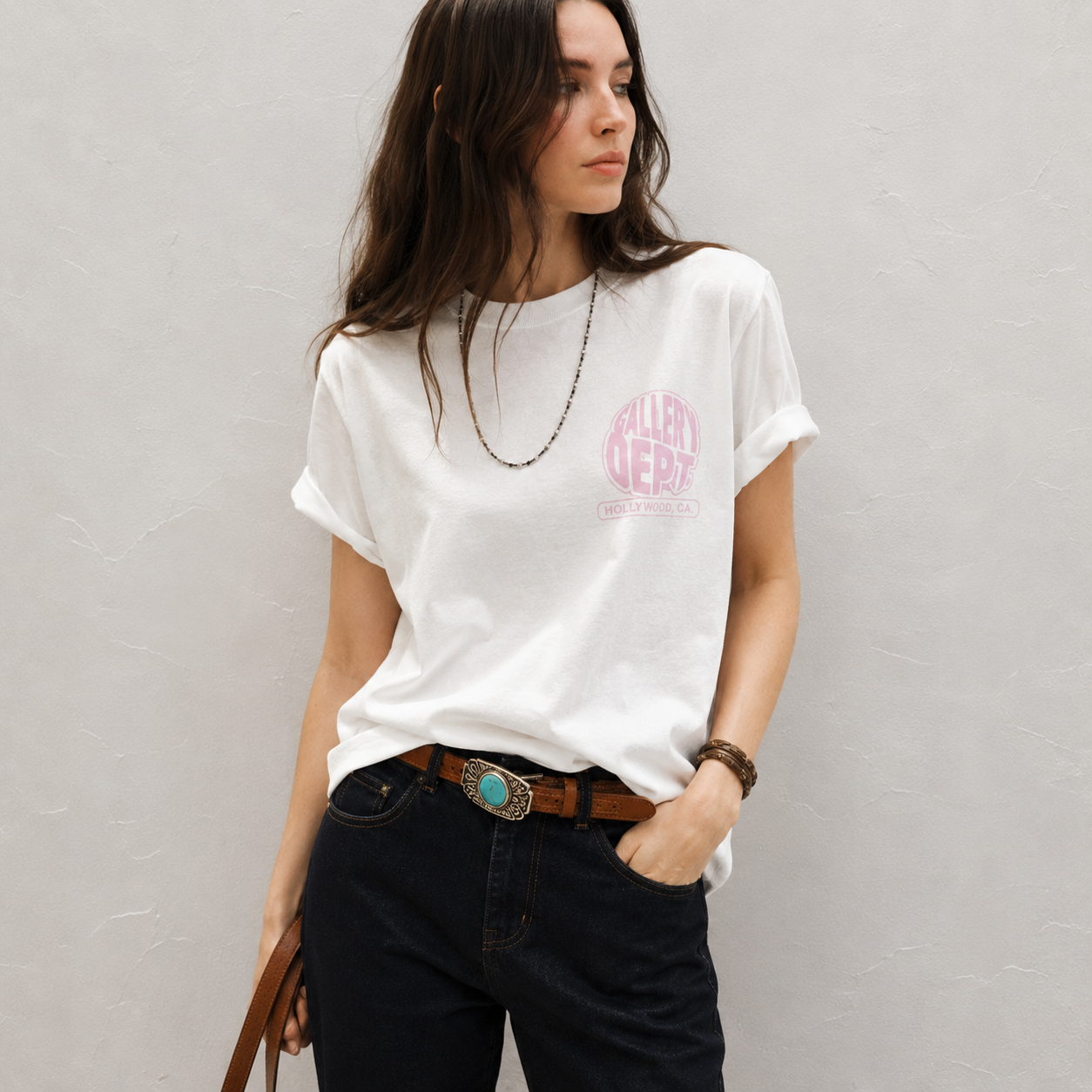 Gallery Dept. Graphic Tee – Soft Vintage Cotton - Women One Size