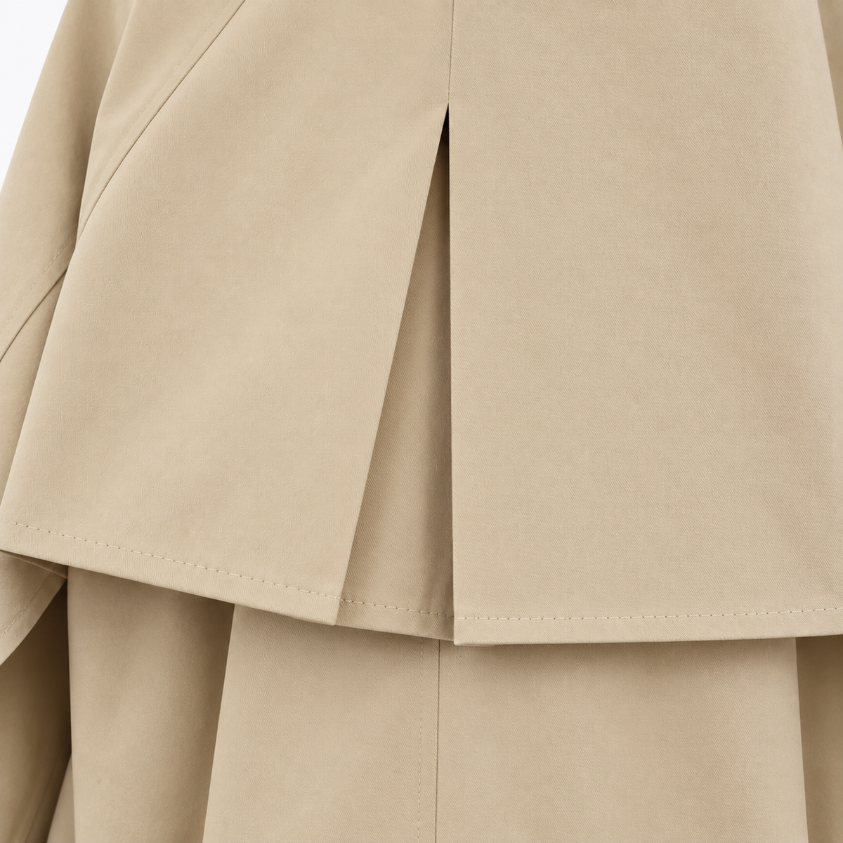 MONTE Oversized Short Trench Jacket - Women One Size