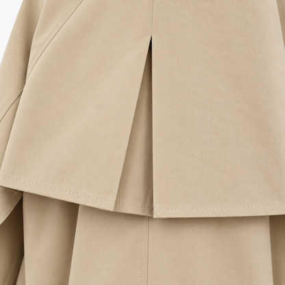 MONTE Oversized Short Trench Jacket - Women One Size
