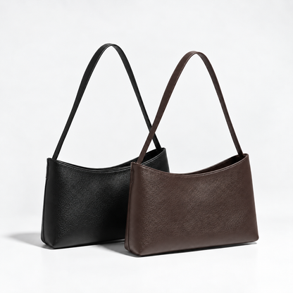MIREN Refined Cowhide Leather Shoulder Bag