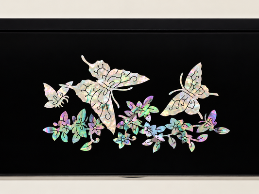 Korean Mother-of-Pearl Heritage Box – Butterfly Garden