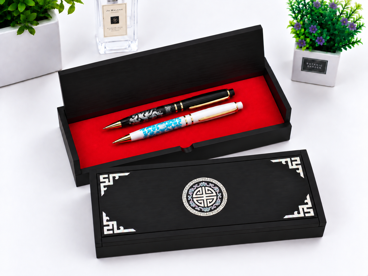 Korean Mother-of-Pearl Heritage Box – Longevity Symbol