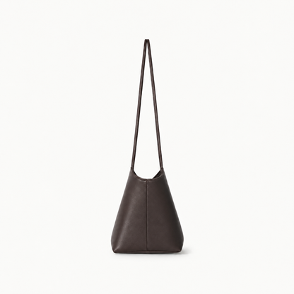 VENA Lambskin East-West Shoulder Bag
